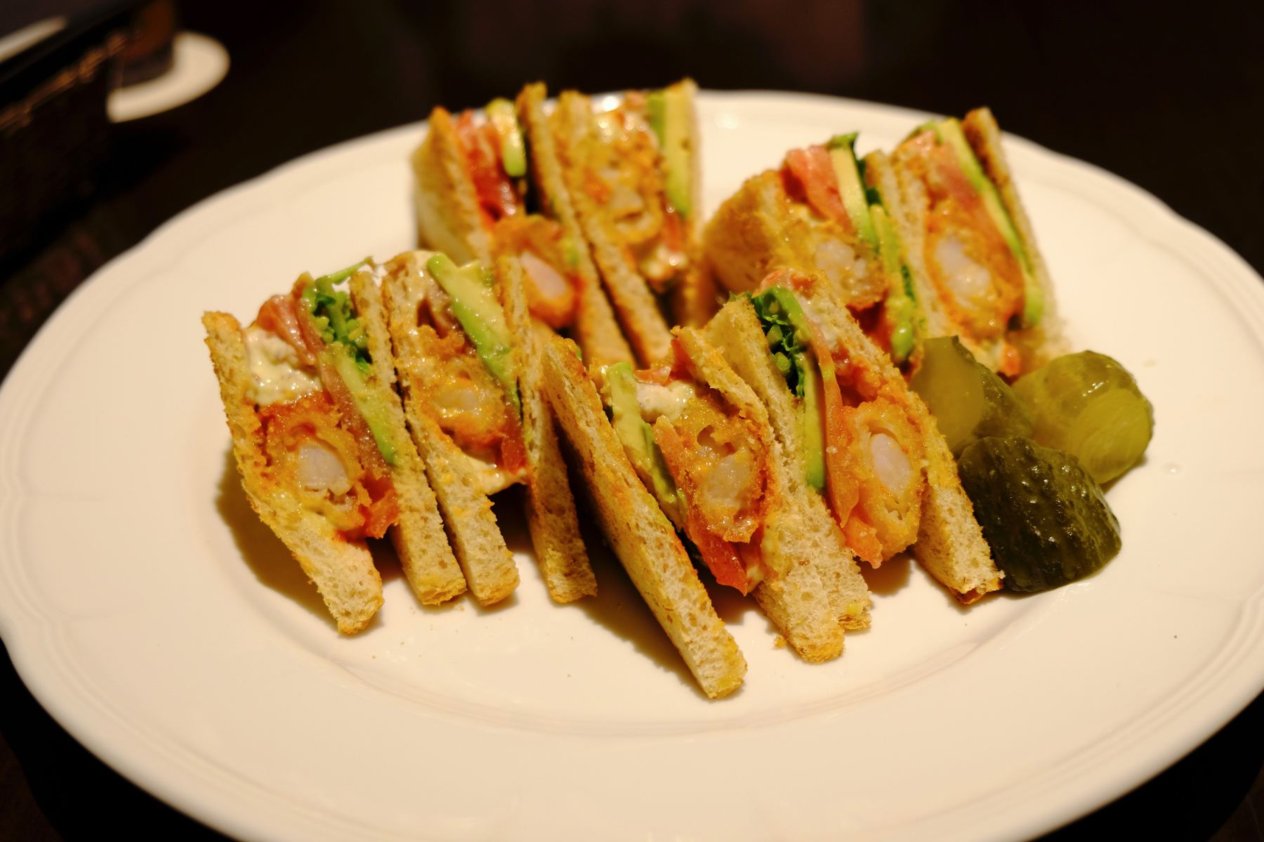 Shrimp and Avocado Sandwich
