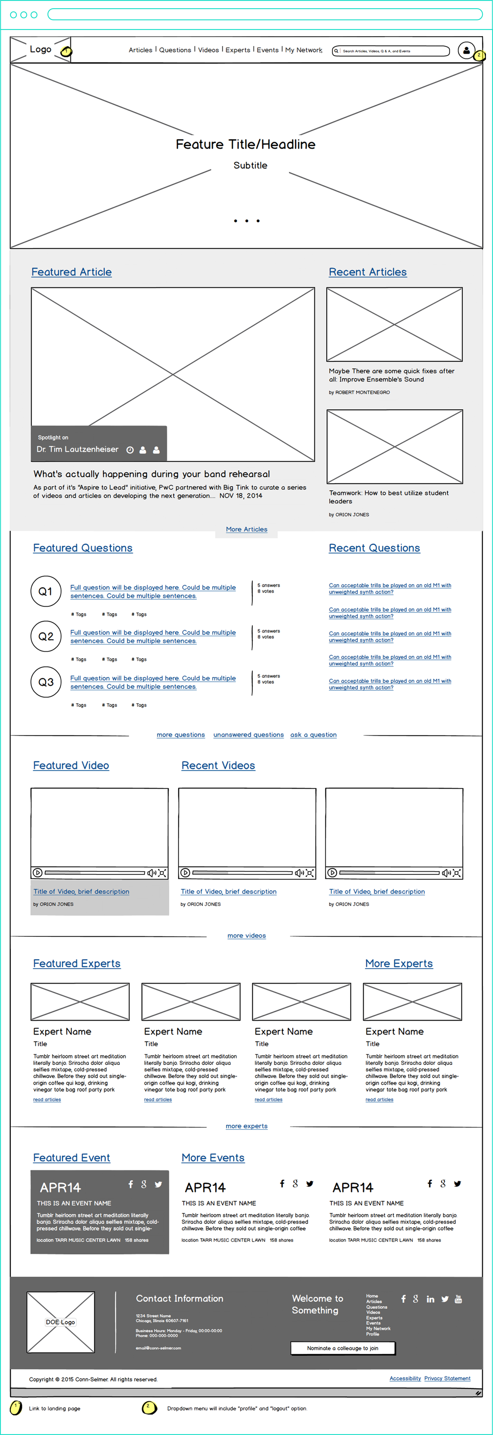 A UI guide and page comps were created to inform the design of the remaining phases.