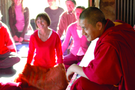 Tulku Lobsang teaching.