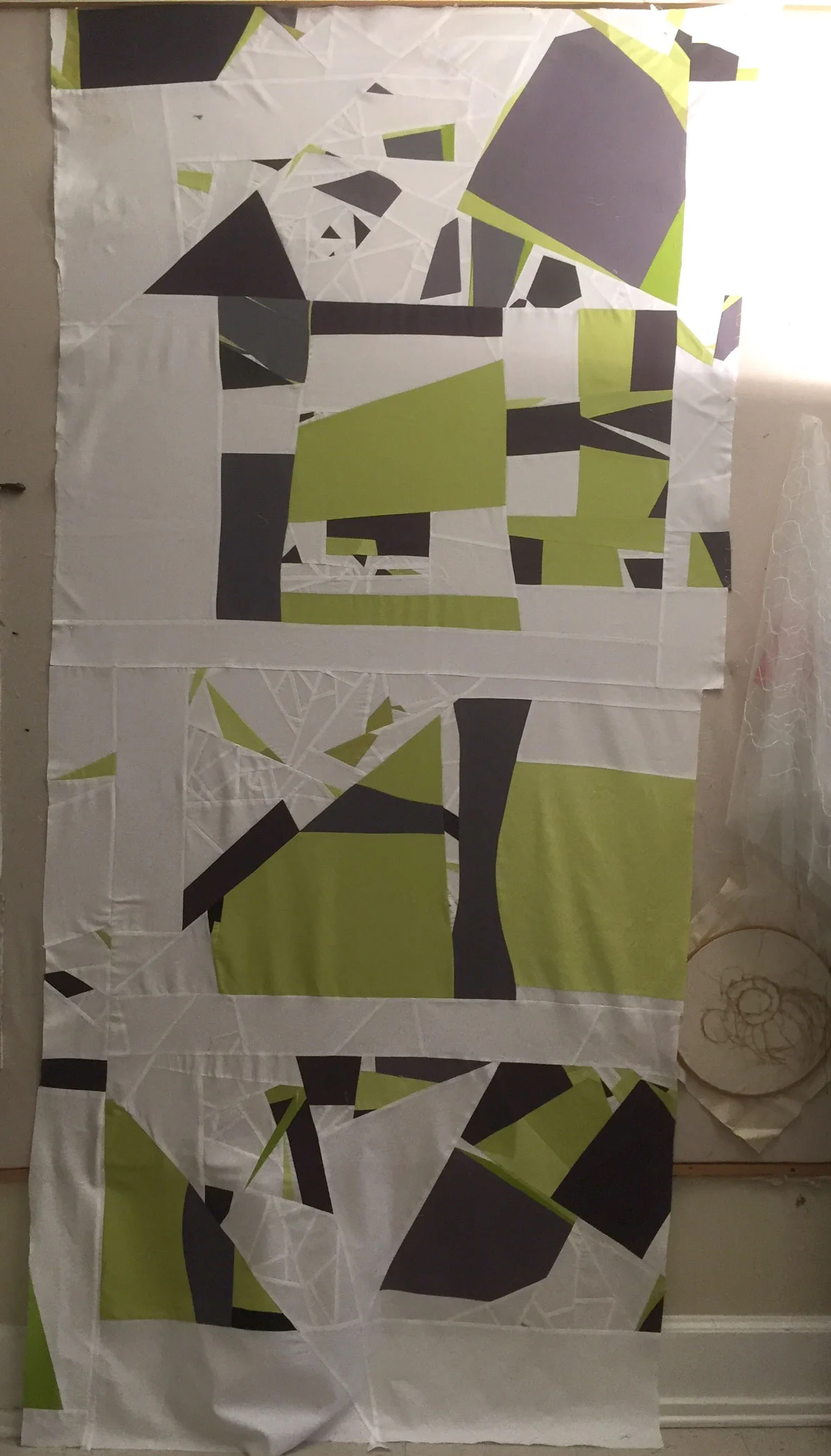 This is the quiltop I created for another print. Look for this one later on this week!