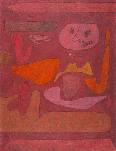 In the presence of the master. The Man of Confusion , Paul Klee at the St. Louis Art Museum.
