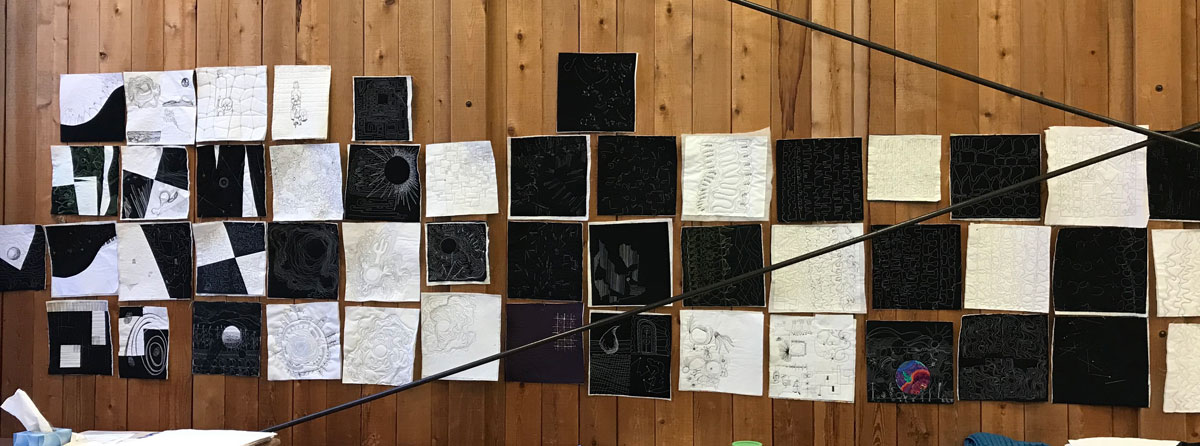 Here's a sampling of the many pieces we all worked with this past week at North Country Studio Workshops
