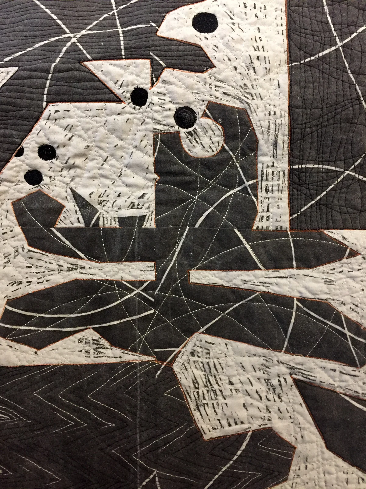 These blocky forms cry out for some textural details.