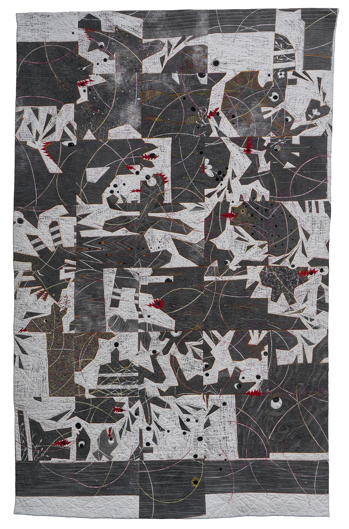 Disruptors , 70.5" x 45", Paula Kovarik
