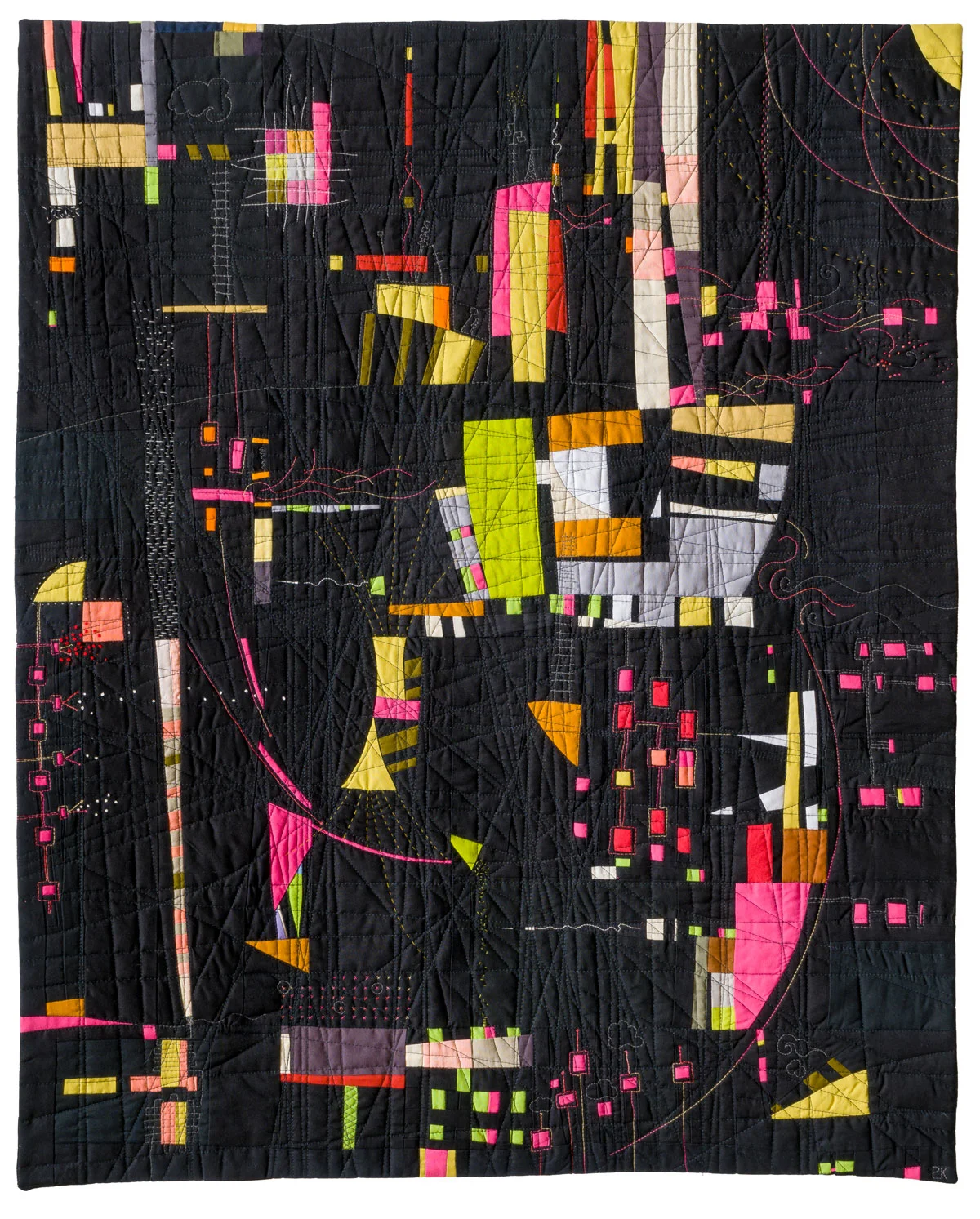 Signals, 37” x 29”, Paula Kovarik