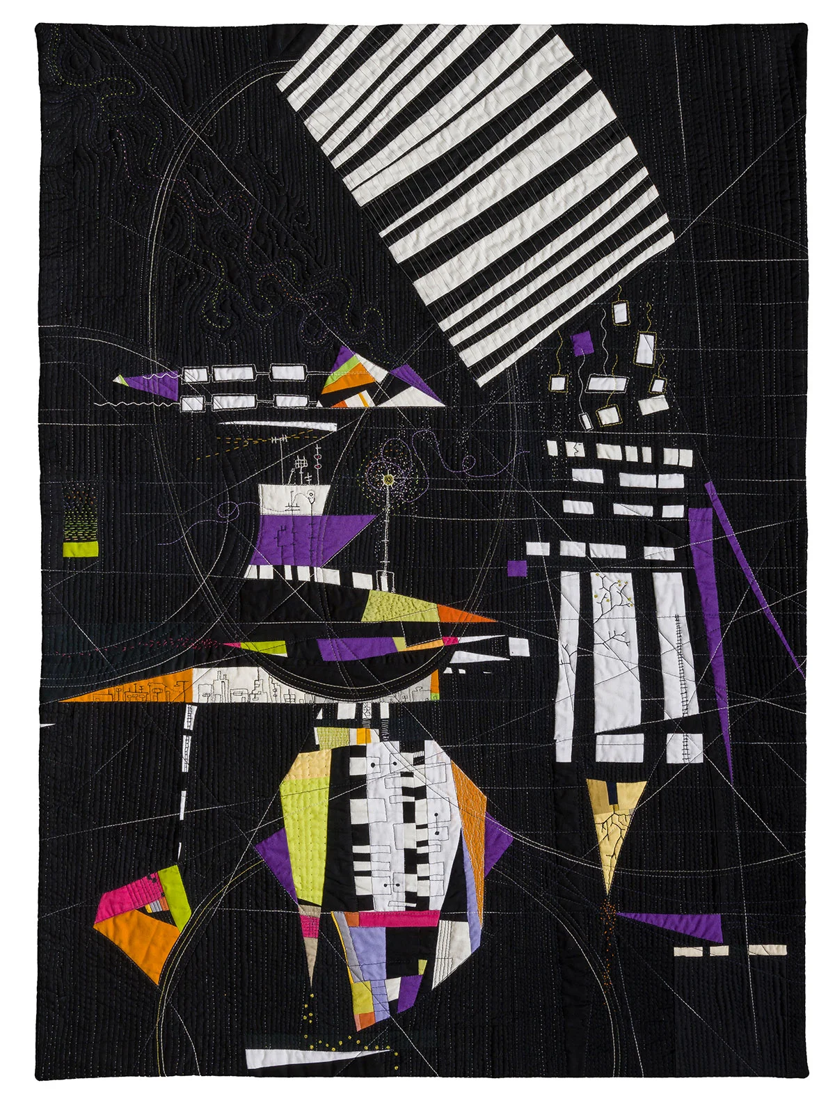 Unglued, 40” x 18”, Paula Kovarik