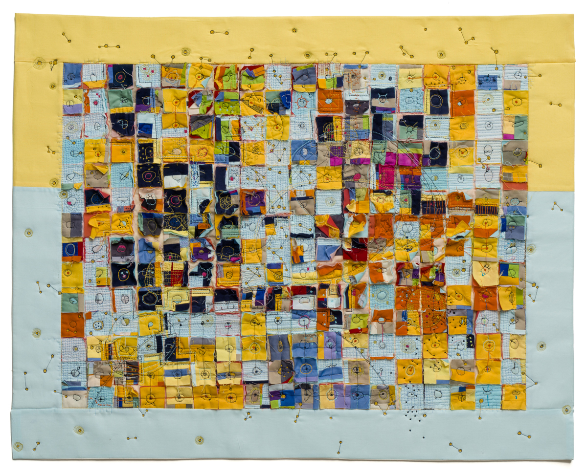 Knowledge Has Raw Edges, 26.25” x 33”, Paula Kovarik