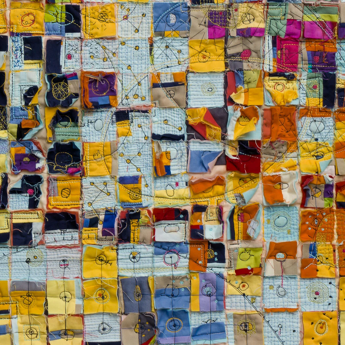 Knowledge Has Raw Edges , detail, Paula Kovarik