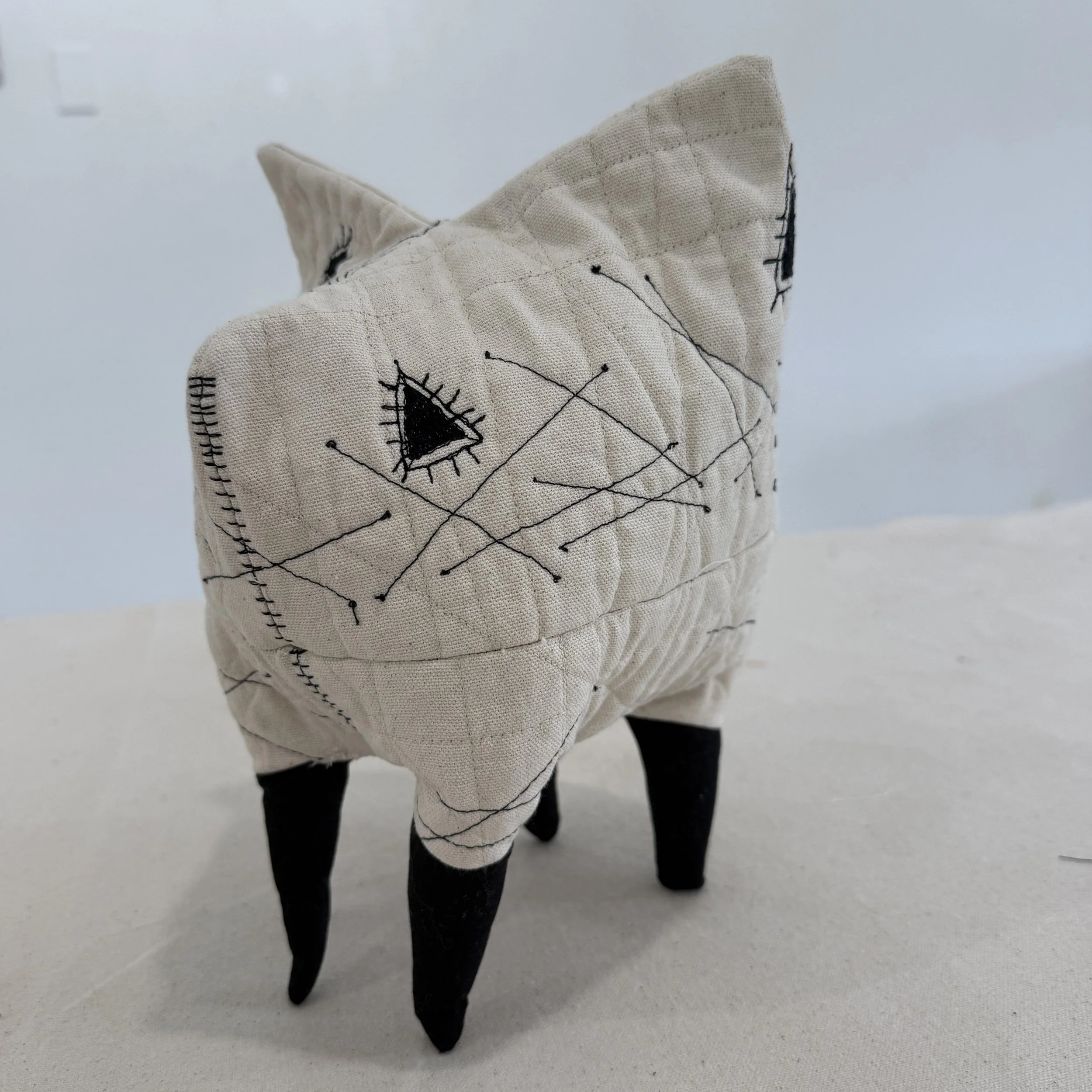 Quirk, soft sculpture
