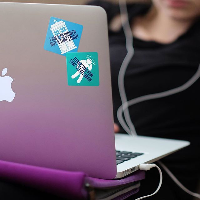 Working on some handy stickers to always have with me on assignments 😆 #stickers #presentationdesign #powerpointpresentation #graphicdesign #unsplash photo by Steinar England