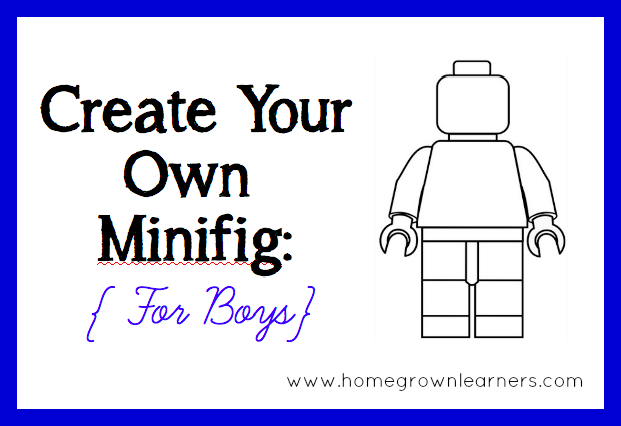slot forsinke talent Create Your Own LEGO Minifigures Printables: For Boys & Girls — Homegrown  Learners