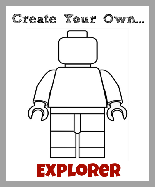 bede Intakt kaste støv i øjnene Create Your Own LEGO Minifigures Printables: For Boys & Girls — Homegrown  Learners