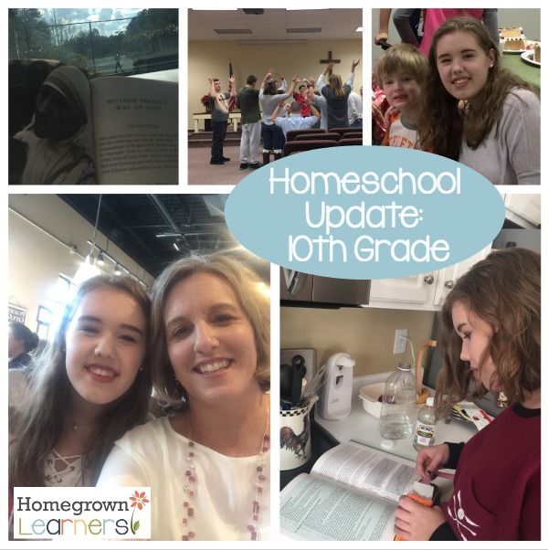 Homeschool Update - 10th Grade