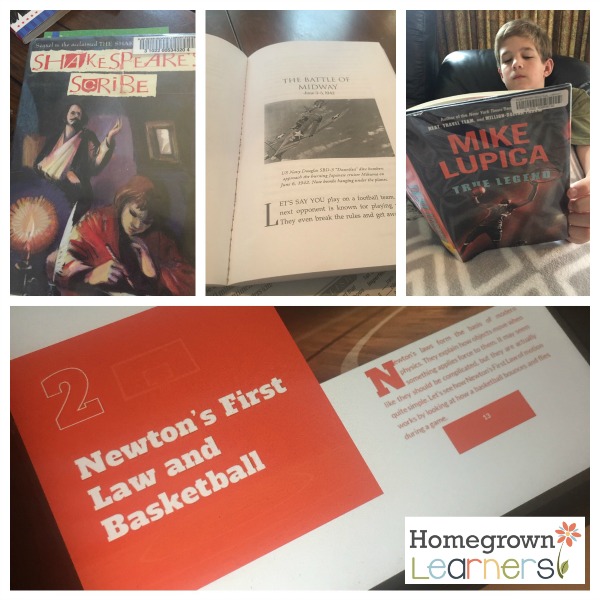 Books We're Reading: Homeschool Update February 2017