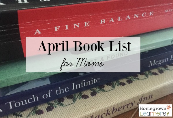 April Book List for Moms