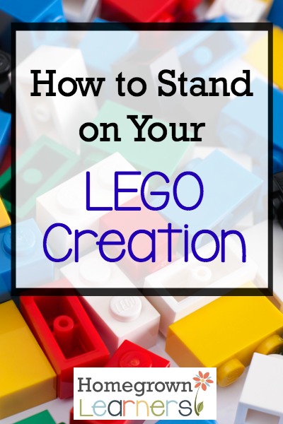 How to Stand on Your LEGO Creation
