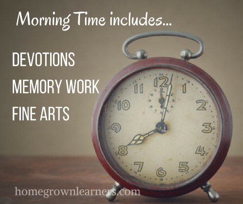 What to Include in a SIMPLE Morning Time