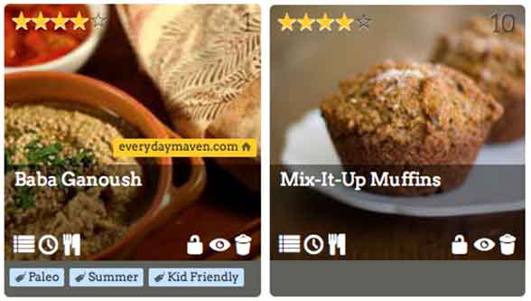 Step One: Choose Your Recipes. Don't you love the filtering tags? 