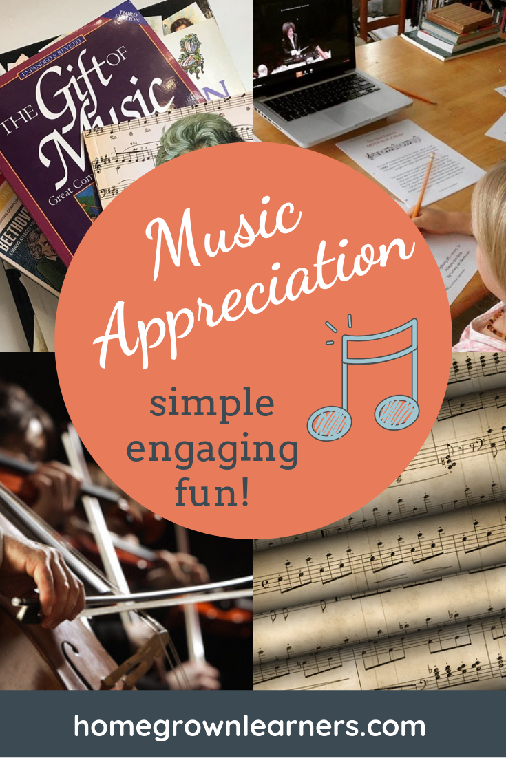 Music Appreciation made simple, engaging, and fun with SQUILT Music Appreciation… a sister site of Homegrown Learners #homeschool #musiced