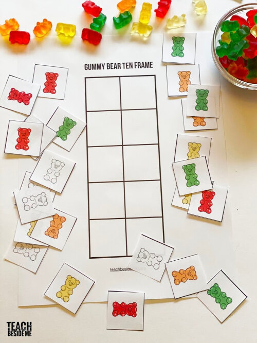 Gummy Bear Math Printables