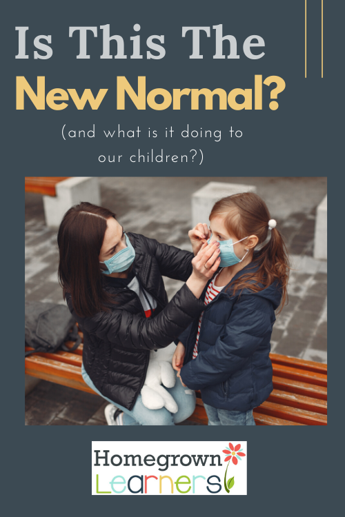 Is This the New Normal? And what is it doing to our children?