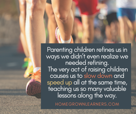 Homeschooling is a Marathon (not a sprint)