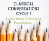 Simple Ways to Enhance Foundations - Classical Conversations Cycle 1 ...