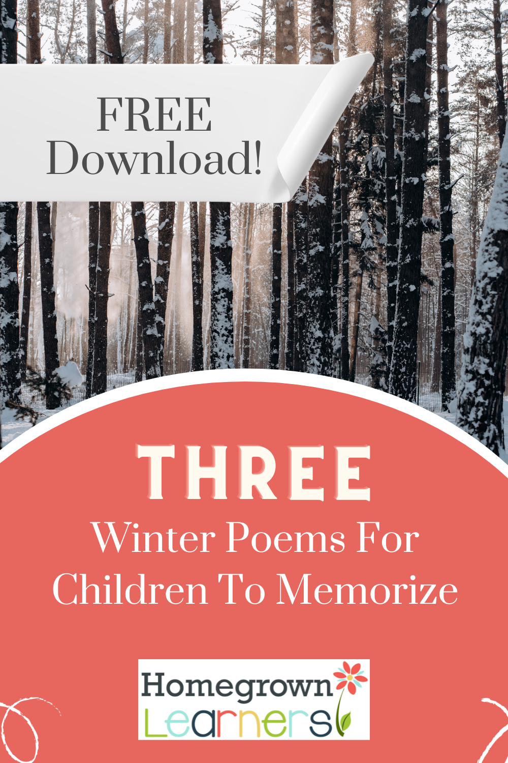 Winter Poems For Children To Memorize