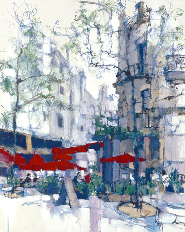 Impression Of A Cafe