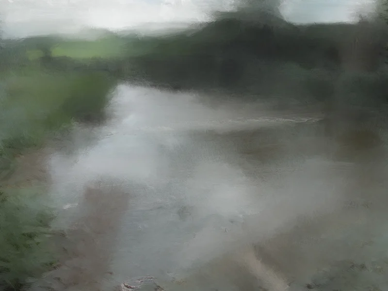 On The Banks Of A Welsh River