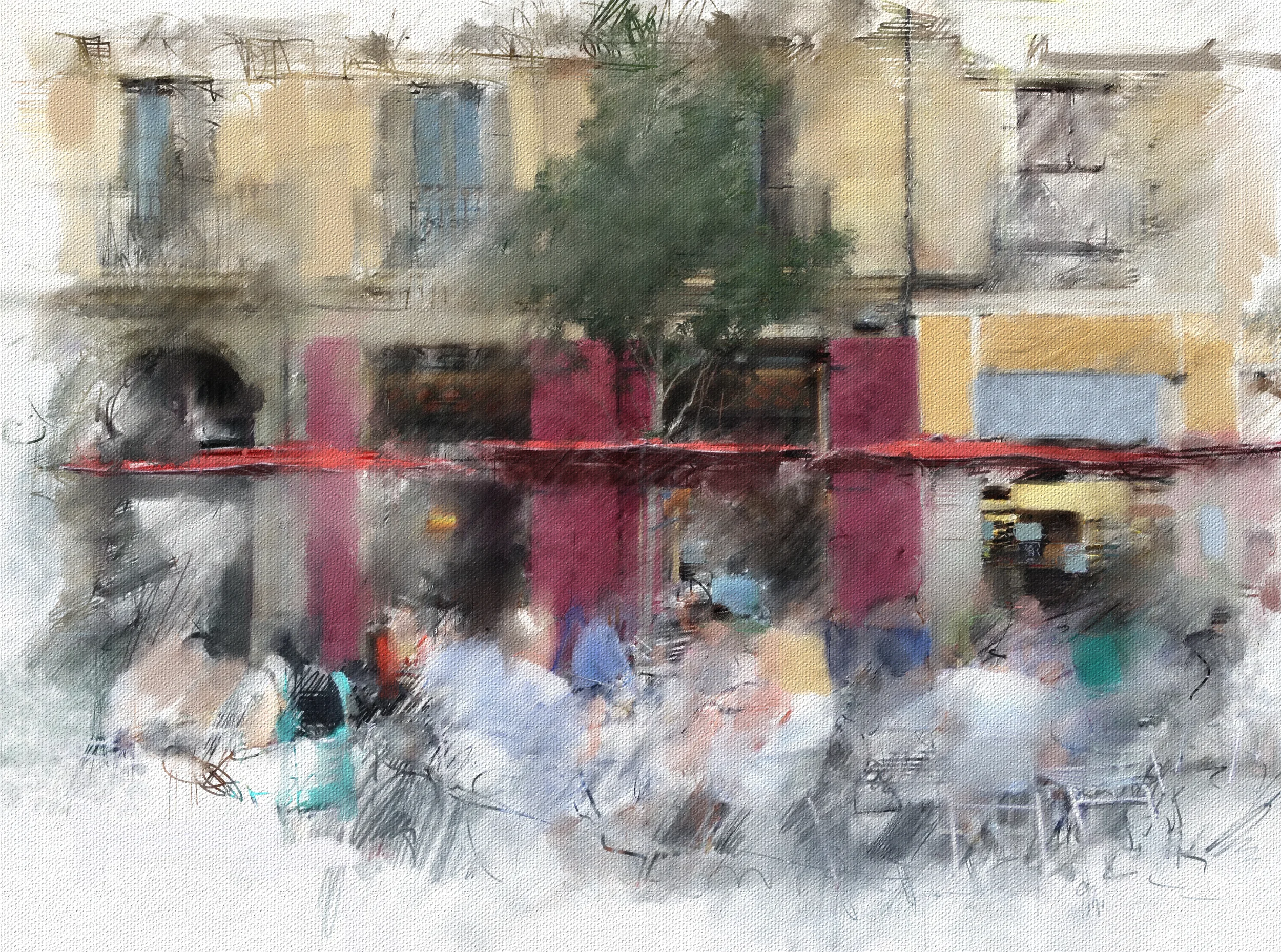 A Cafe In Madrid