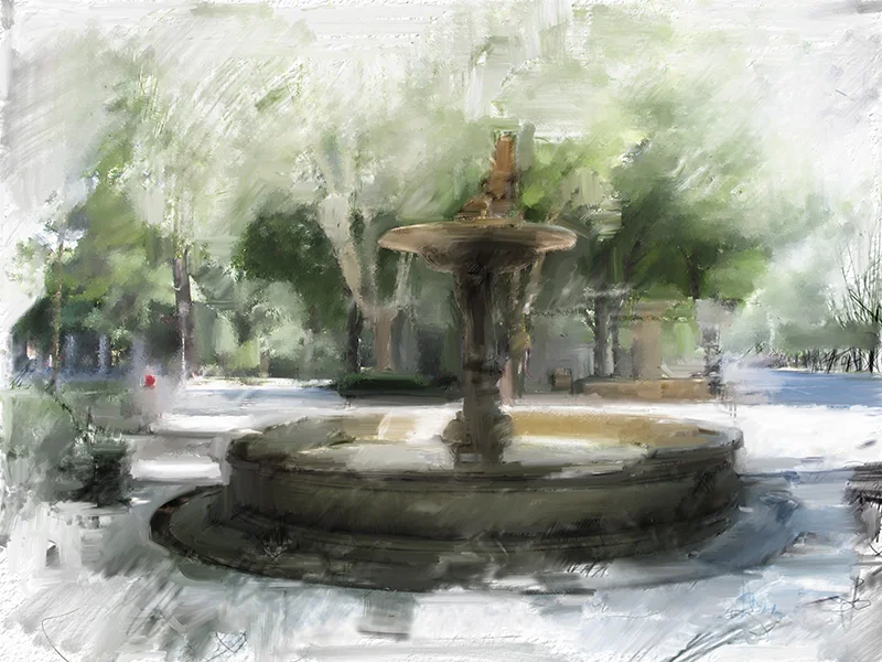 A Spanish Fountain