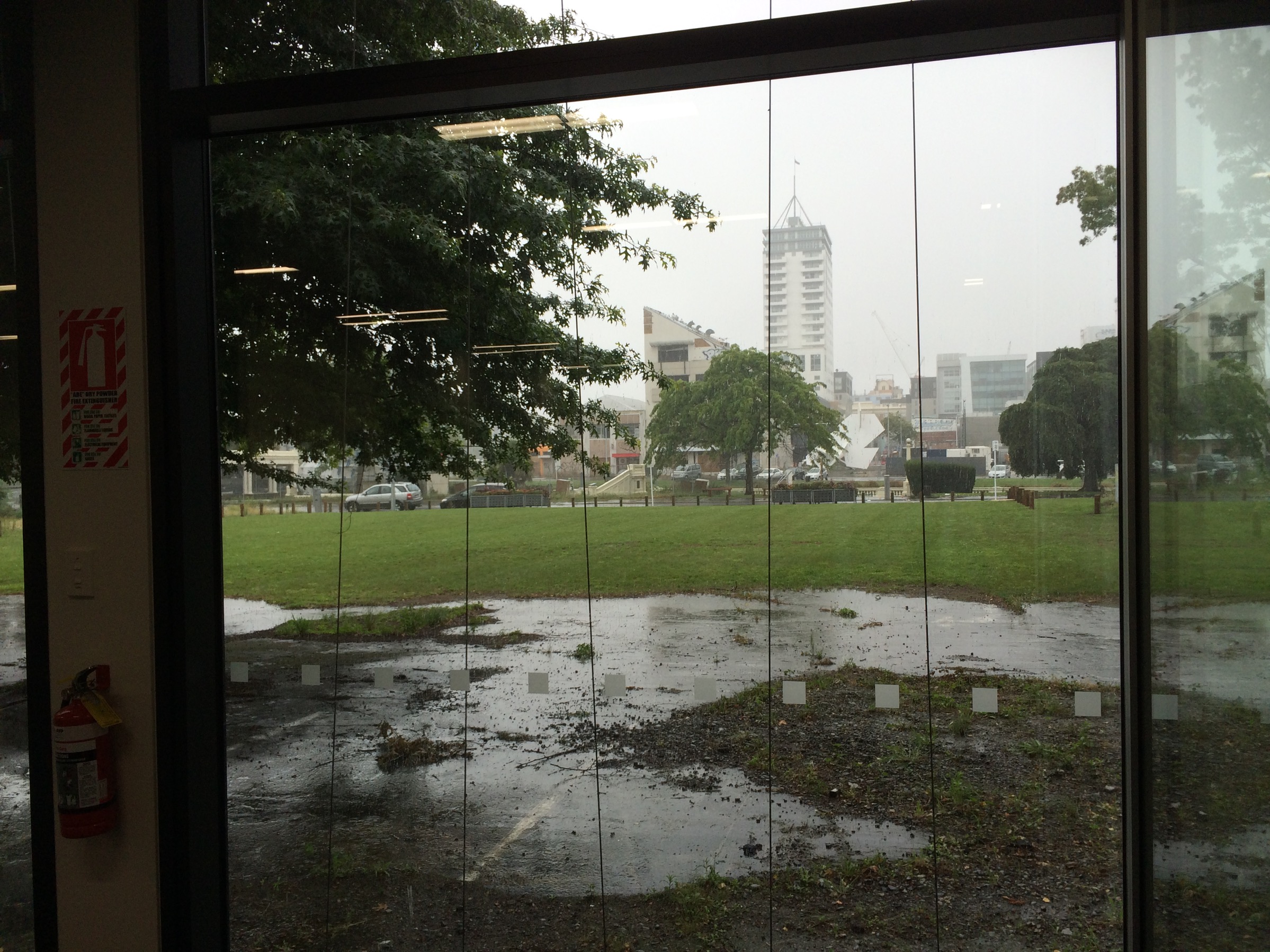 The view from the room where I was meeting CORE Ed colleagues