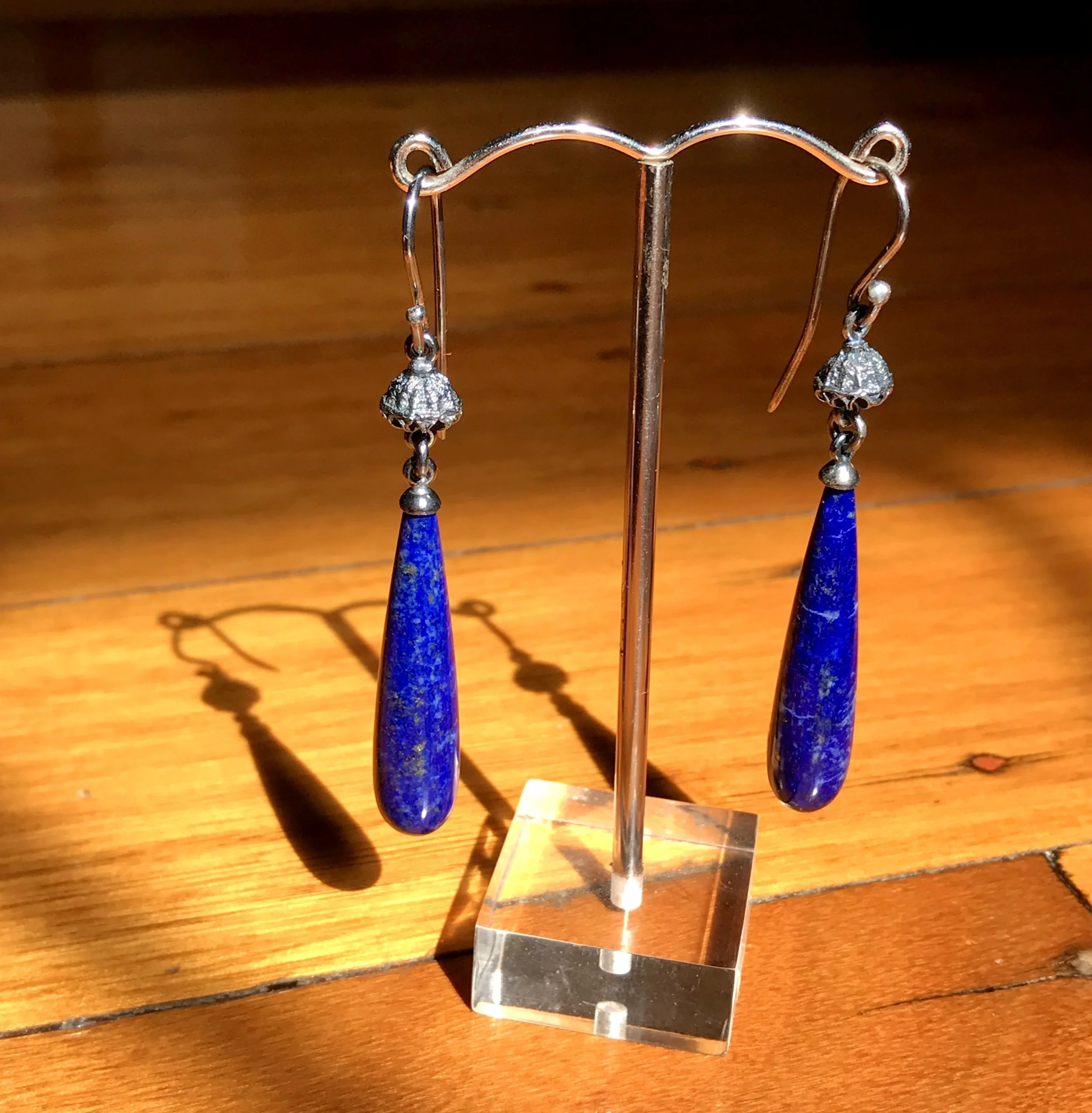 Lapis Lazuli Drop Earrings 3.5cm 1.jpg