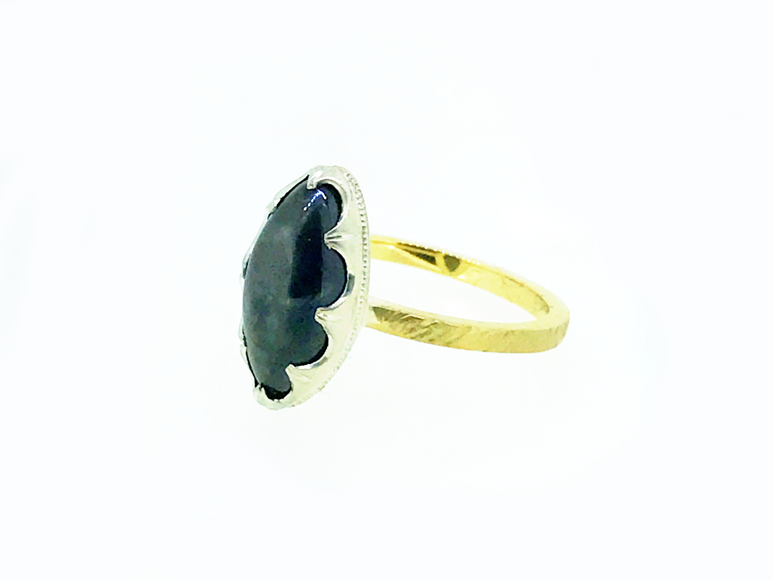 Natural Sapphire Silver and Gold Ring 2.png