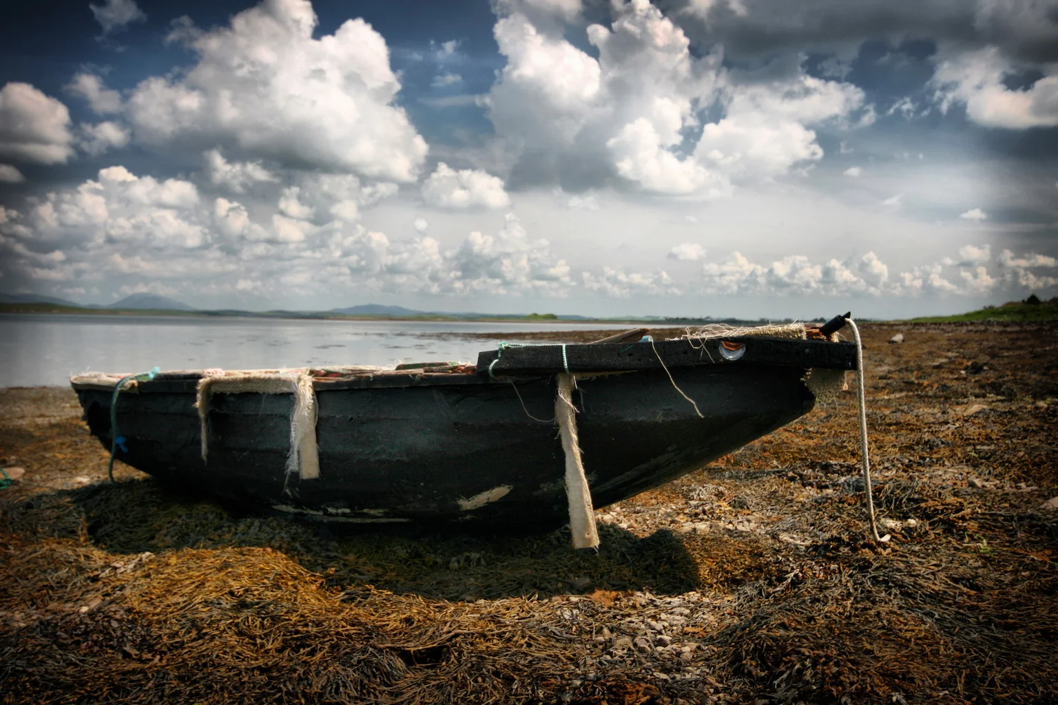 Traditional currach, Co. Mayo. 