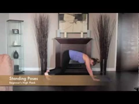 Standing Poses -Beginners High Plank (Copy)