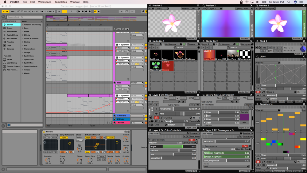 I founded VIDVOX in 1998, with a mission to pioneer the realtime video performance (VJ) software field. I wanted to create tools where one could perform video like a musical instrument, mix clips, add effects, all synchronized to music, and portable on a laptop.