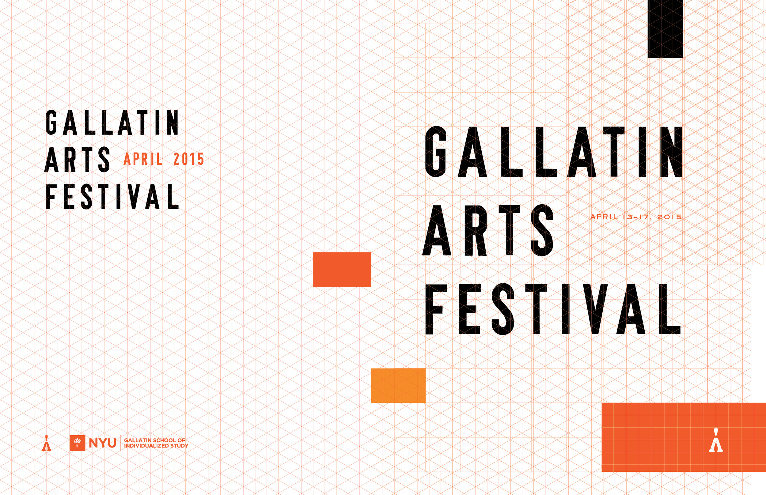 NYU Gallatin Arts Festival 2015 Catalog Cover