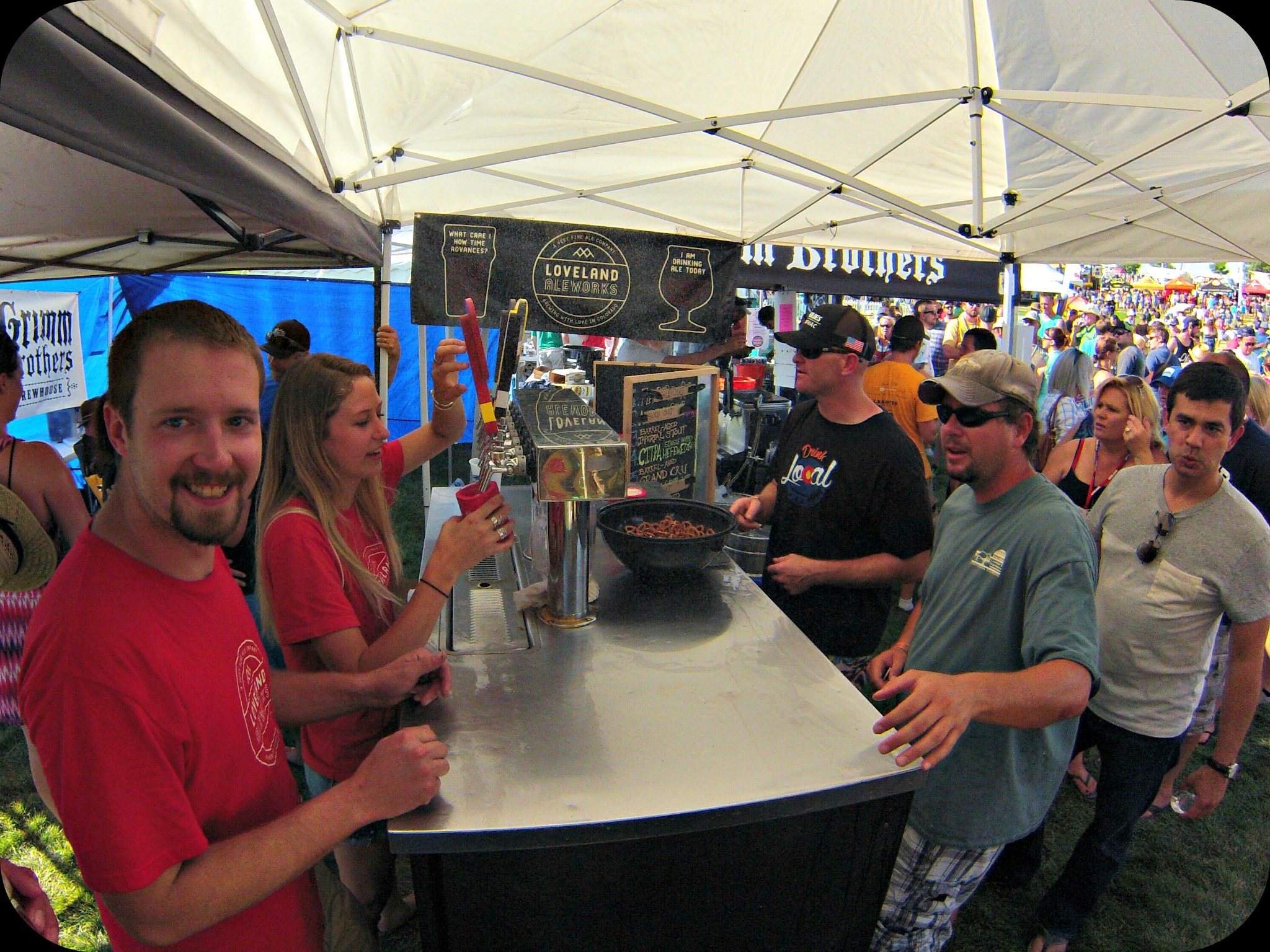 Thanks to Dennis Lira for this wonderful photo from the Gnarly Barley festival.
