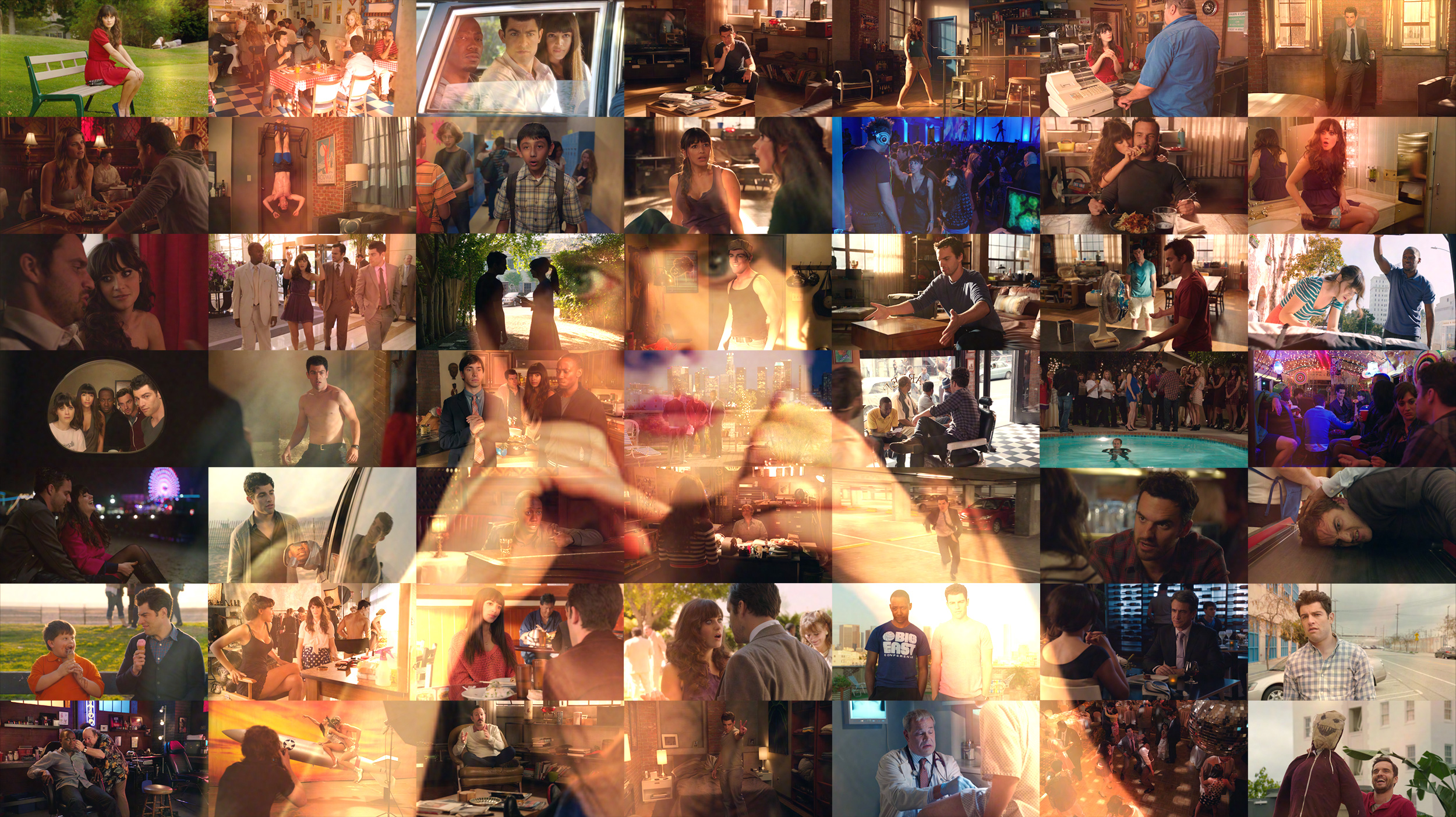 Seasons 1, 2, 3, & 7 20th Century Fox TV Director of Photography: Russ Alsobrook, A.S.C. Camera Utility/DIT: John Moody