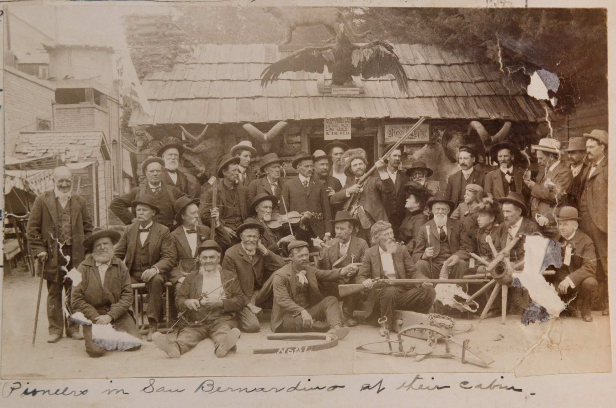 Her father, in the beginning, had for many years sailed the Great Lakes as a trader. She herself was born in Detroit of this father—who was a Vermont Yankee in origin—and of a Scotch Irish mother. When the Gold Fever hit the country he went to California, San Bernardino, later known as Placerville. He established a general store.