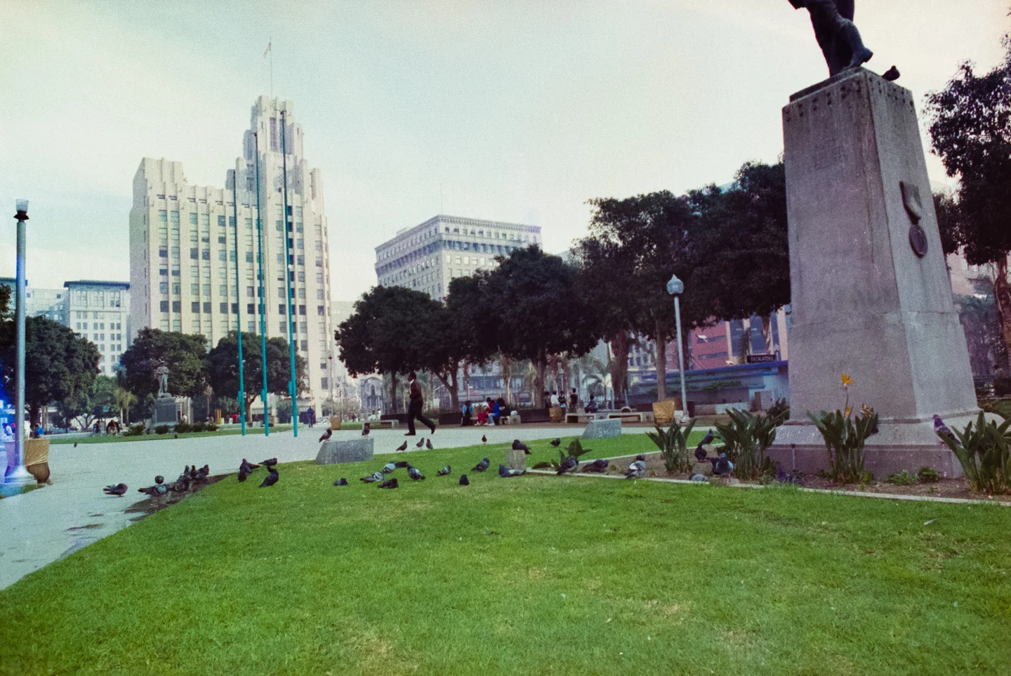 Pershing view, 1990