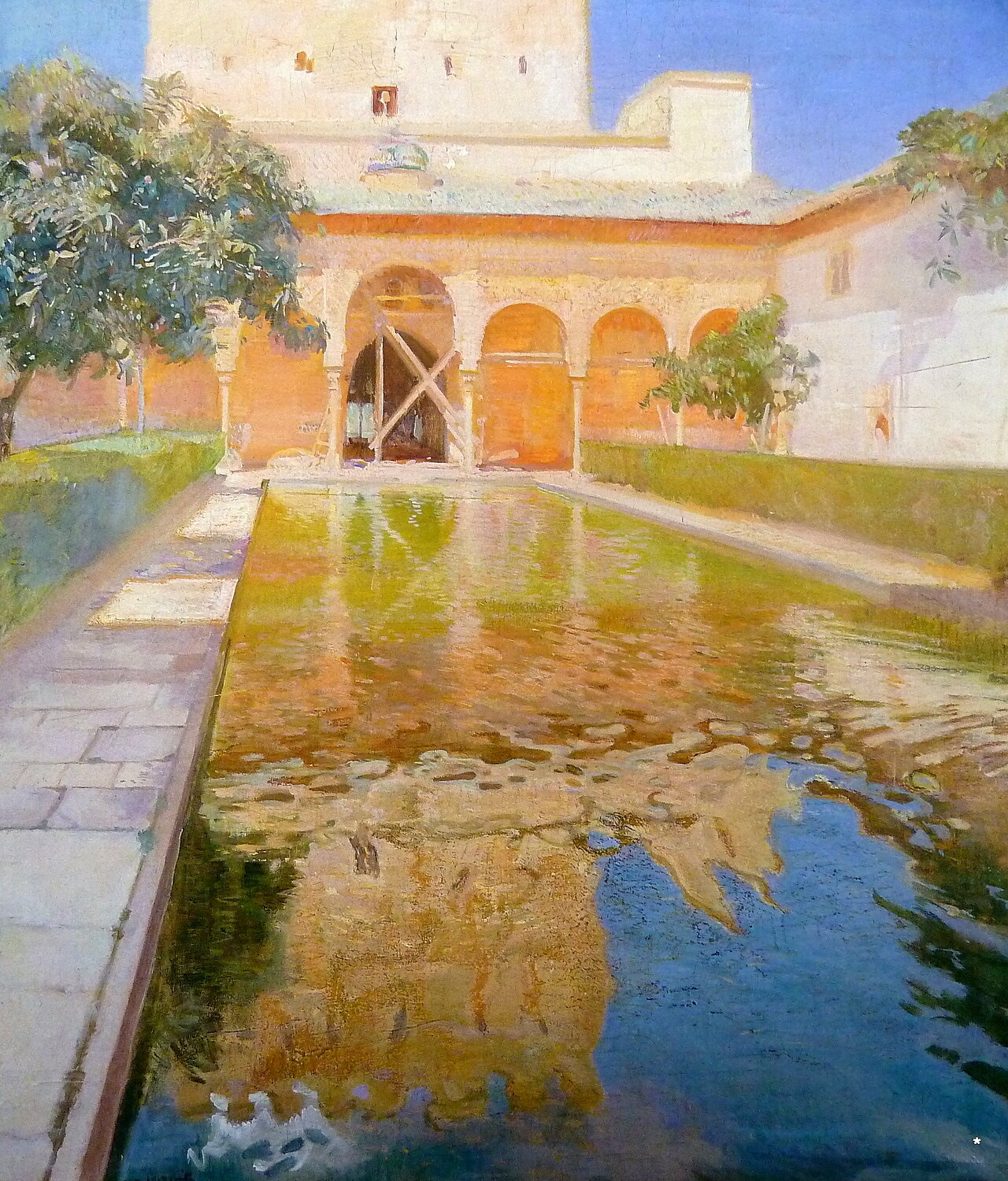 José María López Mezquita, Patio de los Arrayanes (1904).jpg