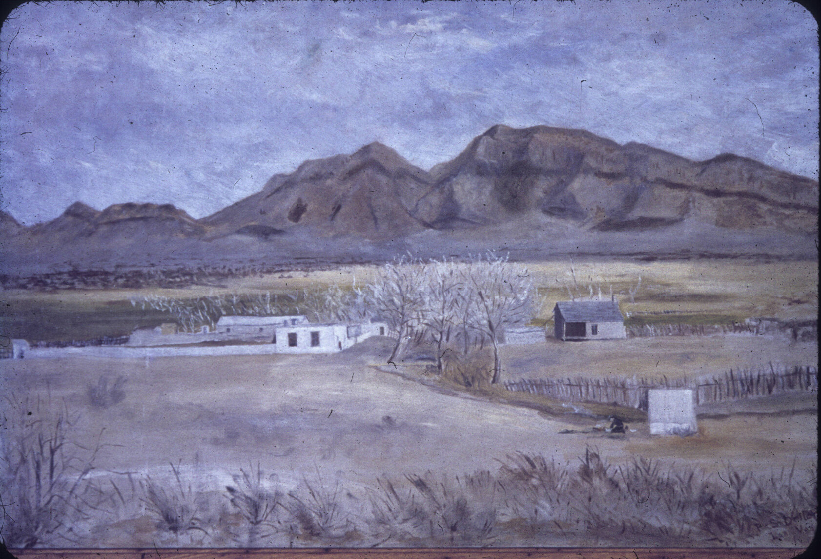 1876 Photograph of Dellenbaugh's painting of Las Vegas Fort, 1876 sm_2000px.jpg