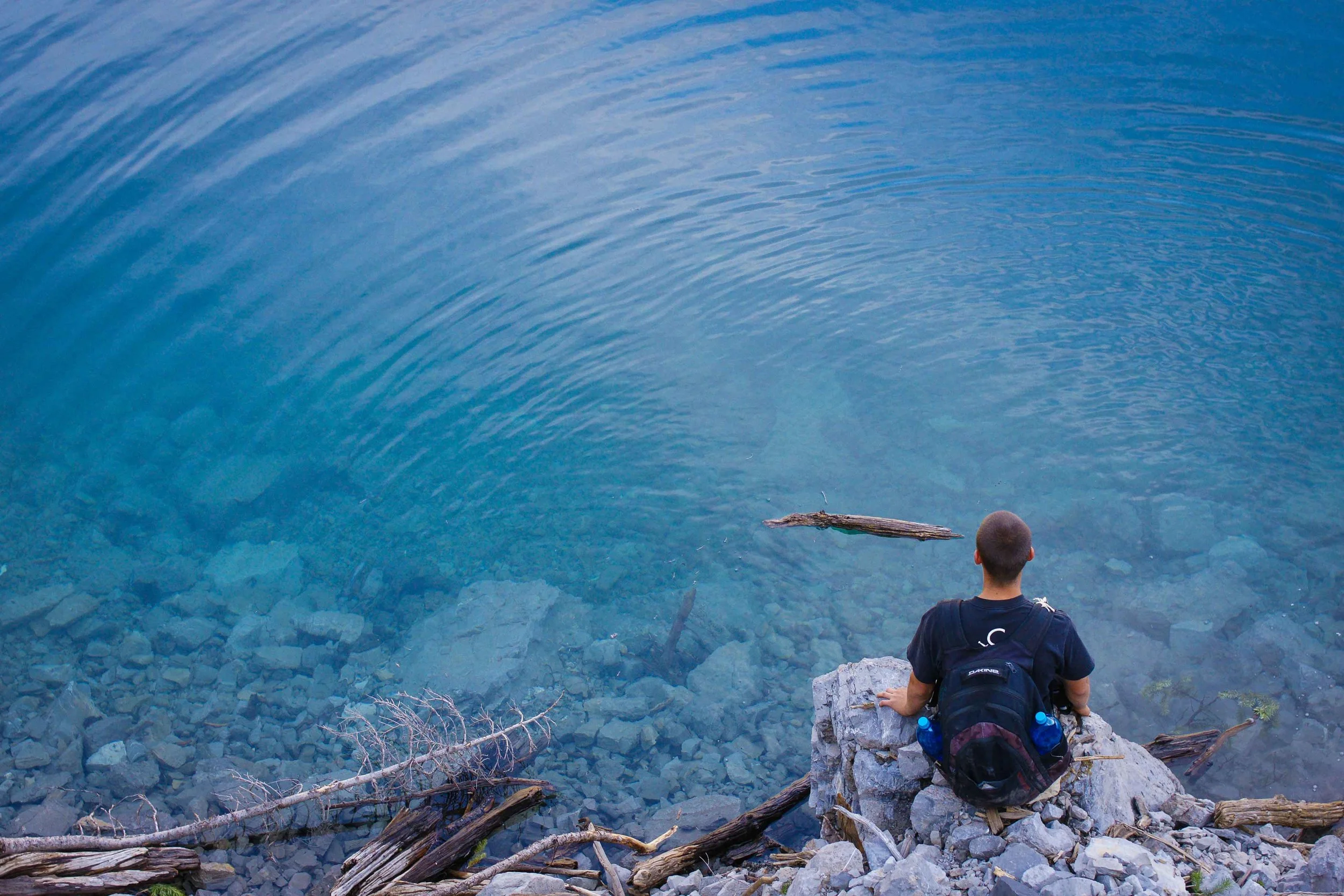 You can only hike through so much nature until you have to stop and soak in the beauty.