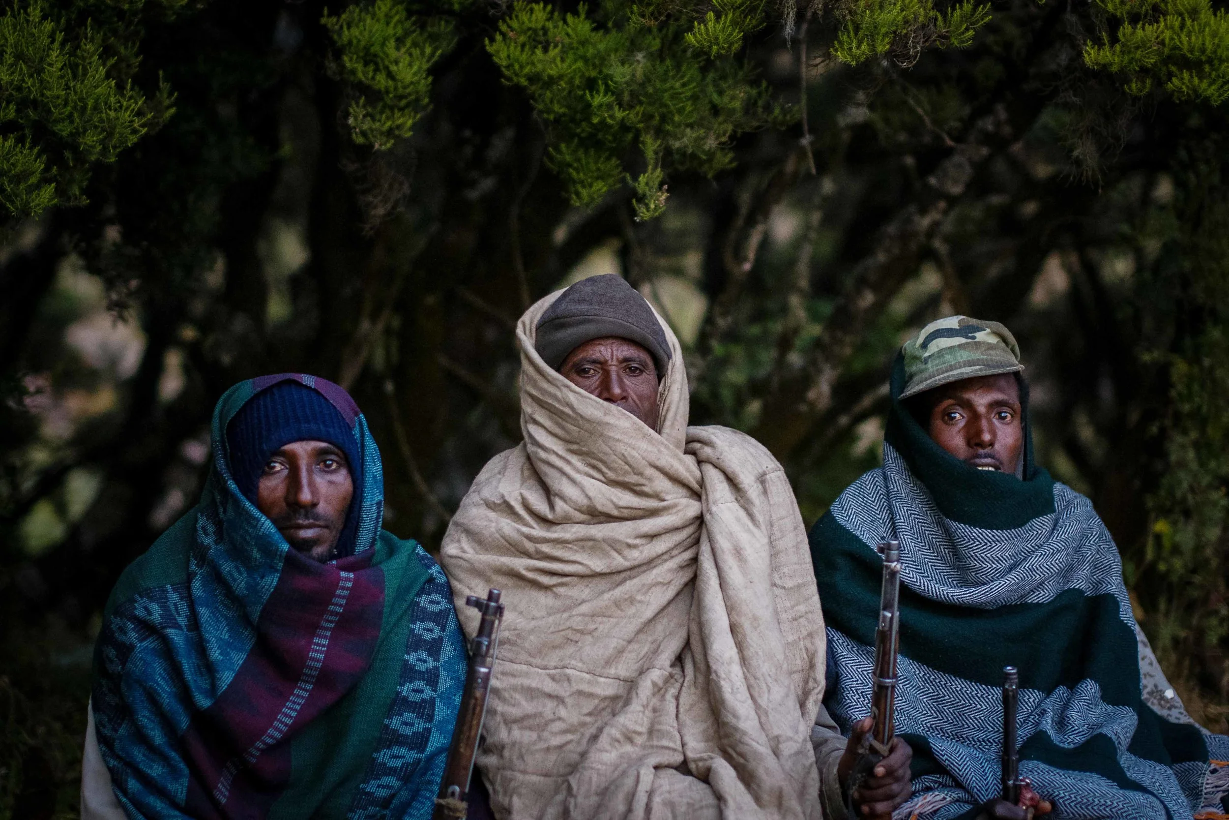 Ethiopians have an amazing ability to bundle up. All it takes is a blanket, and somehow we were the only ones shivering.