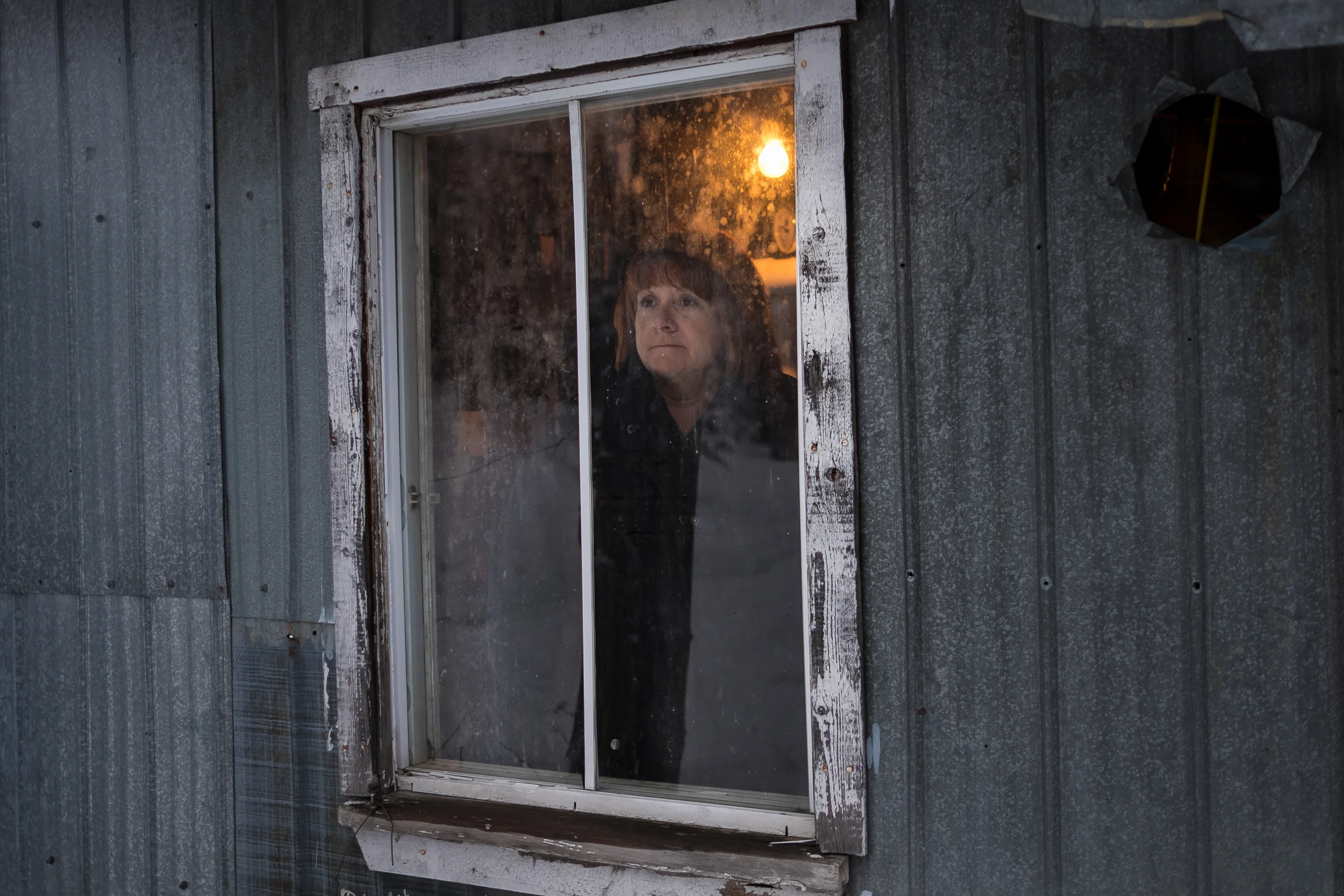 Angèle Grenier in her home near Sainte-Clotilde-de-Beauce. Leyland Cecco/Al Jazeera America