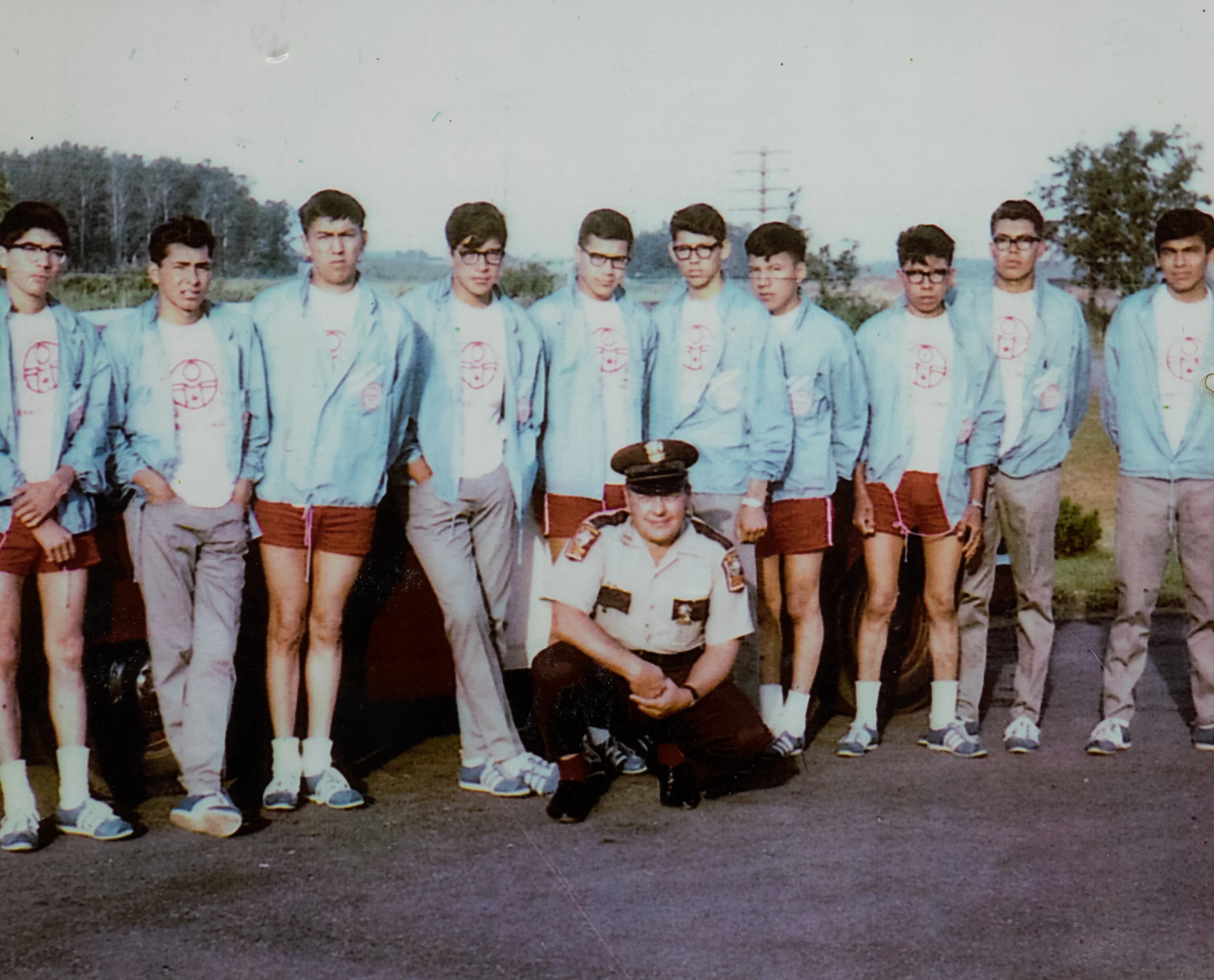 The runners, in 1967.