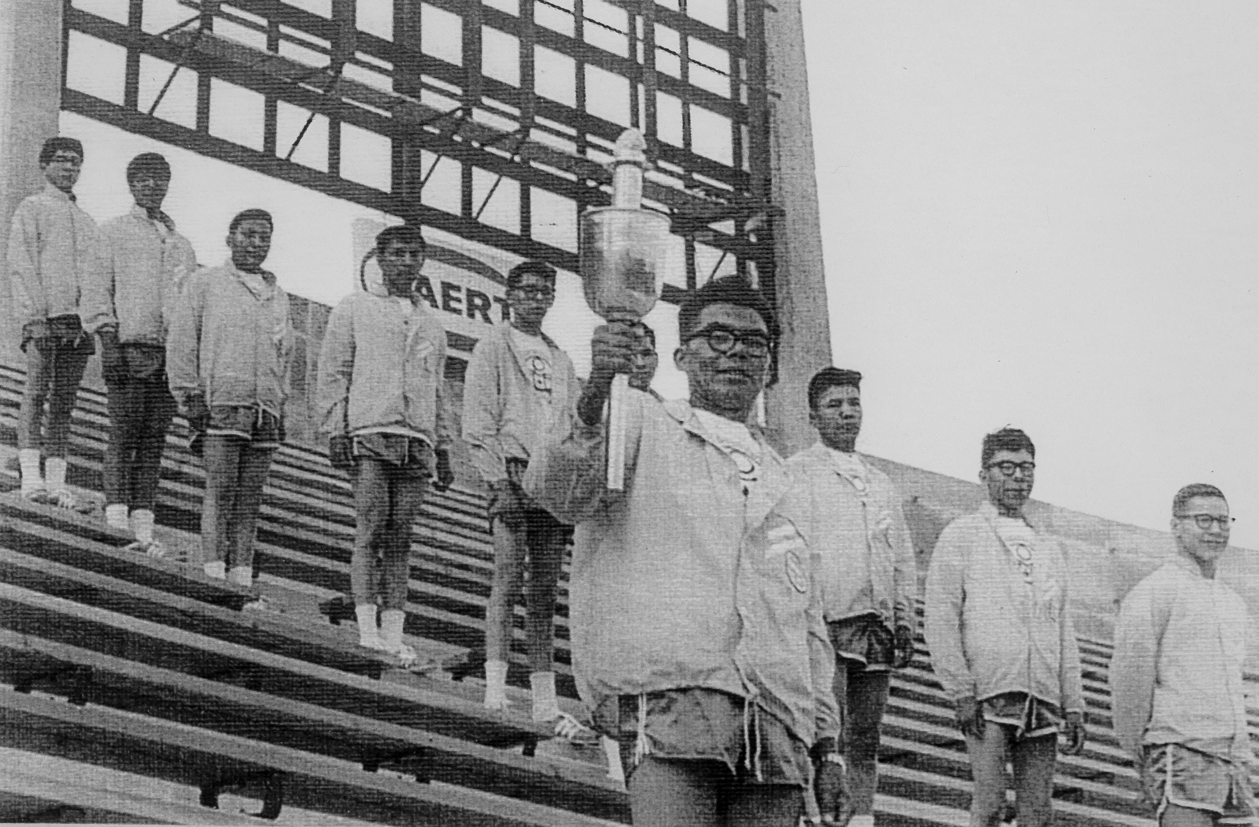 The runners, in 1967.